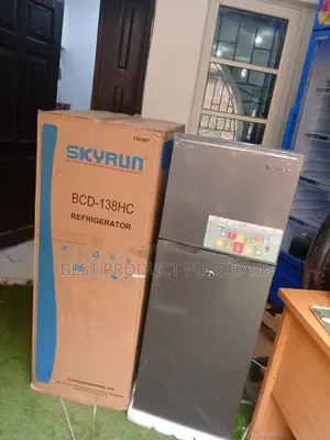 Original Skyrun BCD-138h 138l Double Door Refrigerator – New Stock