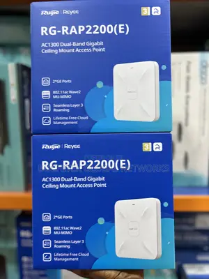 Ruijie Rg-Rap2200(E) Ceiling Mount Access Point.