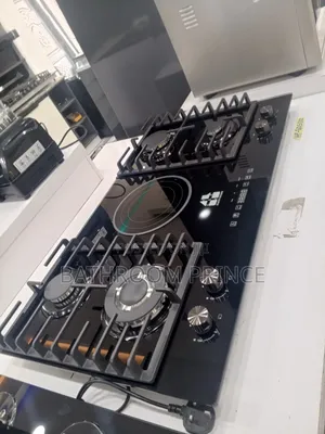 Original 4 Gas Burner 1 Electric Digital Hot Plate