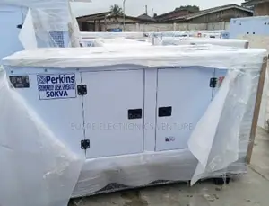 > Best Selling 50kva Perkins Soundproof Diesel Generator 100% Copper <