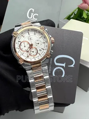 Gc Solid Quality Chronograph Watch Two Tone Strap