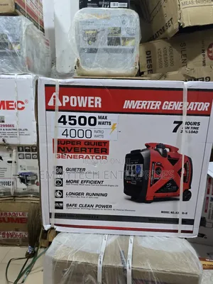 A Brand New Inverter Soundproof Petrol Gen Ipower Low Fuel Consumption