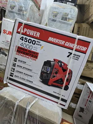 Ipower Inverter Soundproof Petrol Gen Low Fuel Consumption 4.0kva