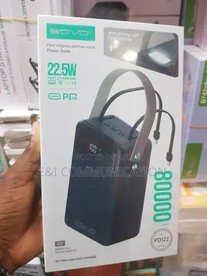 Sovo 80000mah Power Bank