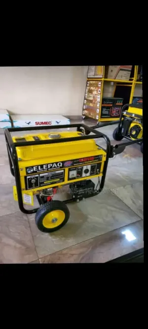 Elepaq Constant 4.5kva Key Start Generator, Model Number Sv6800e2.
