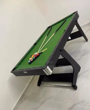 6feet Foldable Snooker Board With Complete Accessories