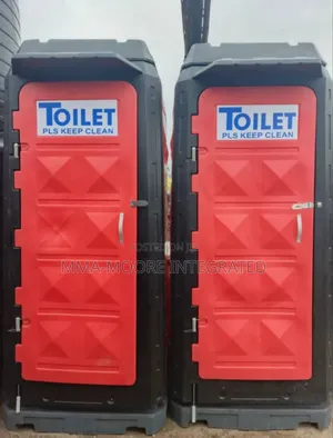 Mobile Toilet With Overhead Tank