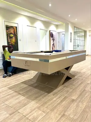 Luxury Pool Table With Complete Accessories (Made In Nigeria)