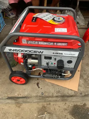 I Power In6000cew 4.0kva Petrol Generator.