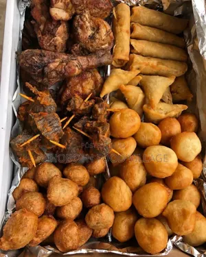 Small Chops Platters Individual Packages
