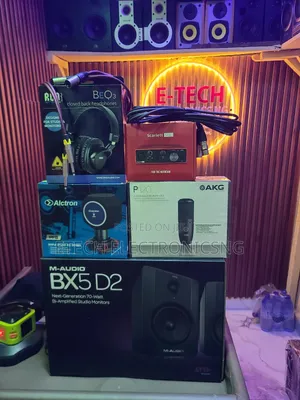 All in One Recording Studio Combo Package