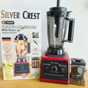 Silver Crest Electric Double Cup High Speed Multifunctional Blender