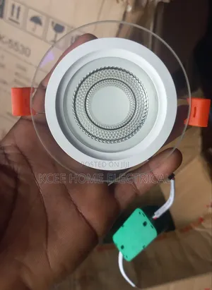 6w Pop Glass Recessed Light, Bright and Energy-Saving