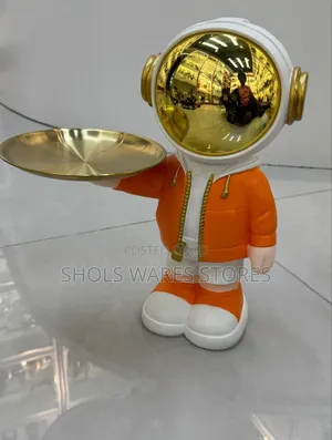 Nordic Resin Astronaut Sculpture