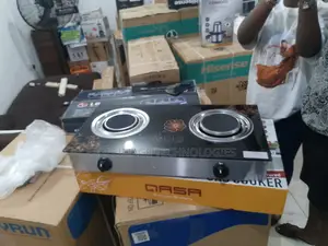 Qasa 2 Burner Table Top Gas Cooker – Brand New 2025 Stock