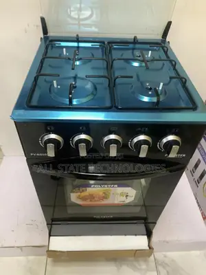 Polystar Pv-8555g4a Luxury Standing Gas Oven With 4 Burners
