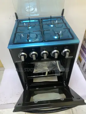 Polystar Pv-8555g4a Gas Cooker (Oven + 4 Burners) for Kitchen