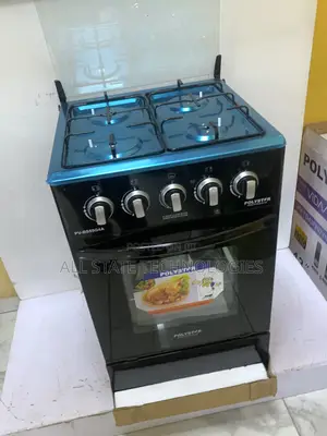 Polystar 4-Burner Stove With Oven – Standing Model Pv-8555g4a
