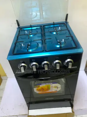 Polystar Pv-8555g4a Multi-Purpose 4-Burner Gas Cooker + Oven