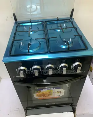 Four-Burner Polystar Gas Cooker With Oven – Pv8555g4a
