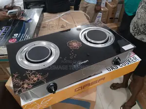 Qasa 2 Burner With Grill Function – Factory Sealed