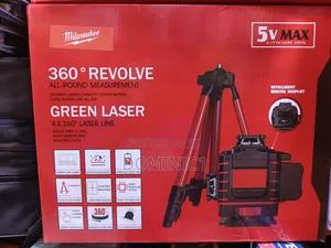 Milwaukee 360° Green Laser Level.