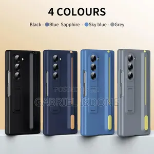 Samsung Galaxy Z Fold 6 .Kickstand Case With Screen Protector