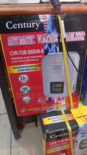 CVR 5000va Automatic Voltage Regulator Century 3hp