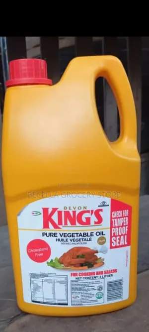 Kings Vegetable Oil 3litres ×6