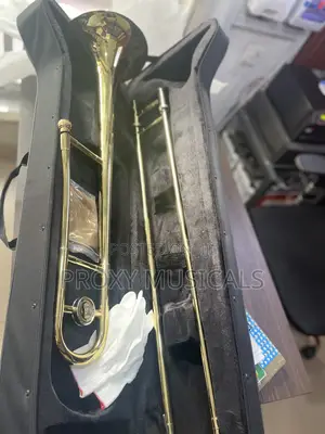 Yamaha Gold Trombone