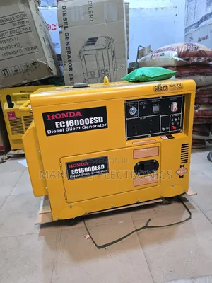 Come I  Have 10.5kva Honda Diesel Soundproof Gen 1years Wty 100% Coppe