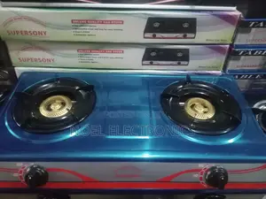 Supersony Deluxe Double Burner Table Top Gas Stove