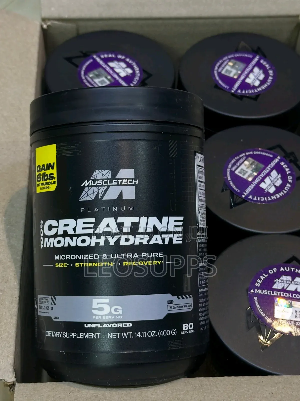Muscletech 100% Creatine Monohydrate 80servings