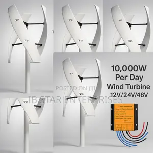 Start Generating: Invest in 10,000w 48v Per Day of Real Power Turbine