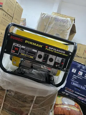4kva Sumec Firman Petrol Generator Model Spg4000m 100%Copper Coil