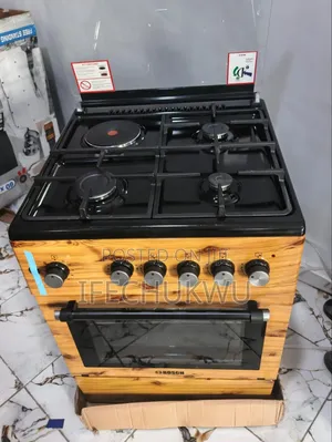 Original Bosch 60cm Wood Standing Gas Electric Cooker 3+1 With Oven
