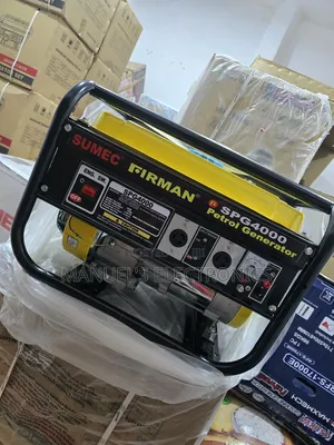 Sumec Firman Petrol Generator 4kva 100% Copper Coil