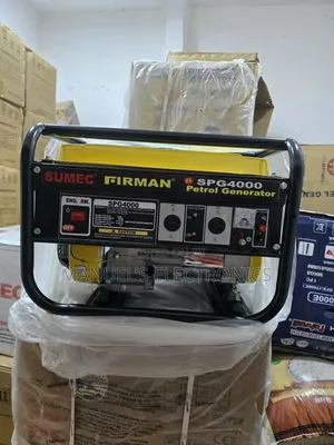 Original Sumec Firman Petrol Generator Model Spg4000m 4kva 100% Copper