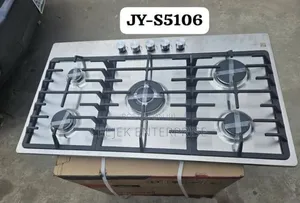 Silver 5 Burner Gas