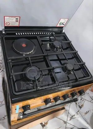Quality Bosch Wood 60x60cm Automatic 3+1 Gas Electric Cooker Copper