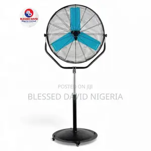 Maxi Standing Industrial Fan 30 Inch Black (Kys-vf-30sm)