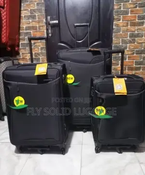 High Quality Leeaves King Set of 3 Fabric Traveling Luggage Box