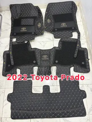 2022 Toyota Landcruiser Prado Double Layer Foot Mat 7 Seater