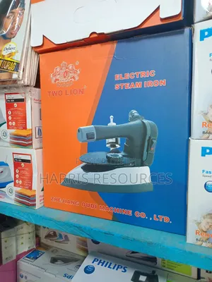 Two Lion Industrial Steam Pressing Iron With Water Tank