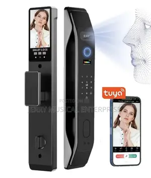 Smart Door Locks With Tuya And Card With Face Id And Fingerprint