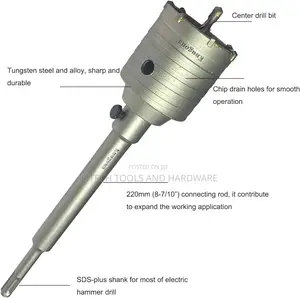 Eurotek Concrete Hole Saw 60mm