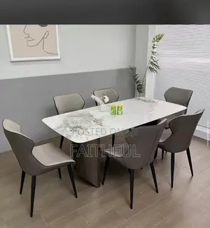 Marble Dining Table With Chairs