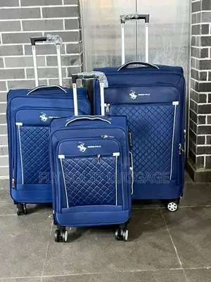 Solid Set Of 3 Swiss Polo Traveling Box