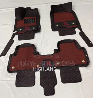Toyota Highlander 2008 Double Layer Floor Mat