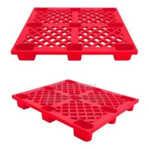 Red Rubber Storage Plastic Pallet